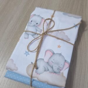 GATTOPACK  Elefantini azzurri + Pois azzurri