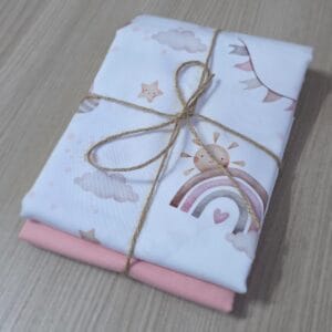 GATTOPACK Conigliette girl + Tinta unita rosa