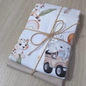 GATTOPACK Fly Safari White + Tinta Unita Sabbia