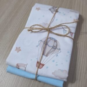 GATTOPACK Coniglietti boy + Pois Azzurri