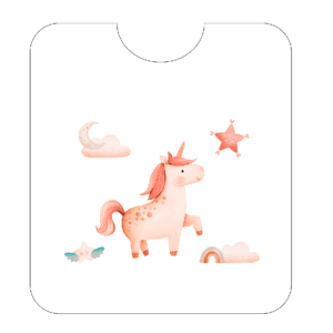 PANNELLO BAVAGLINO UNICORNS COTONE