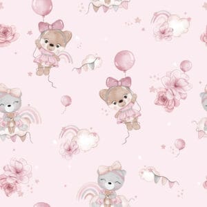 Teddy Pink Rosa Waterproof