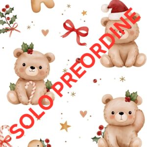 Preordine Teddy Christmas base bianca